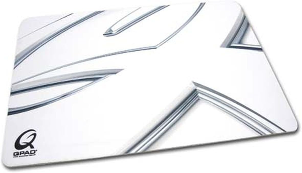 QPAD CT Hybratek Coated Cloth Professional 4mm Large Gaming Mouse Pad - White