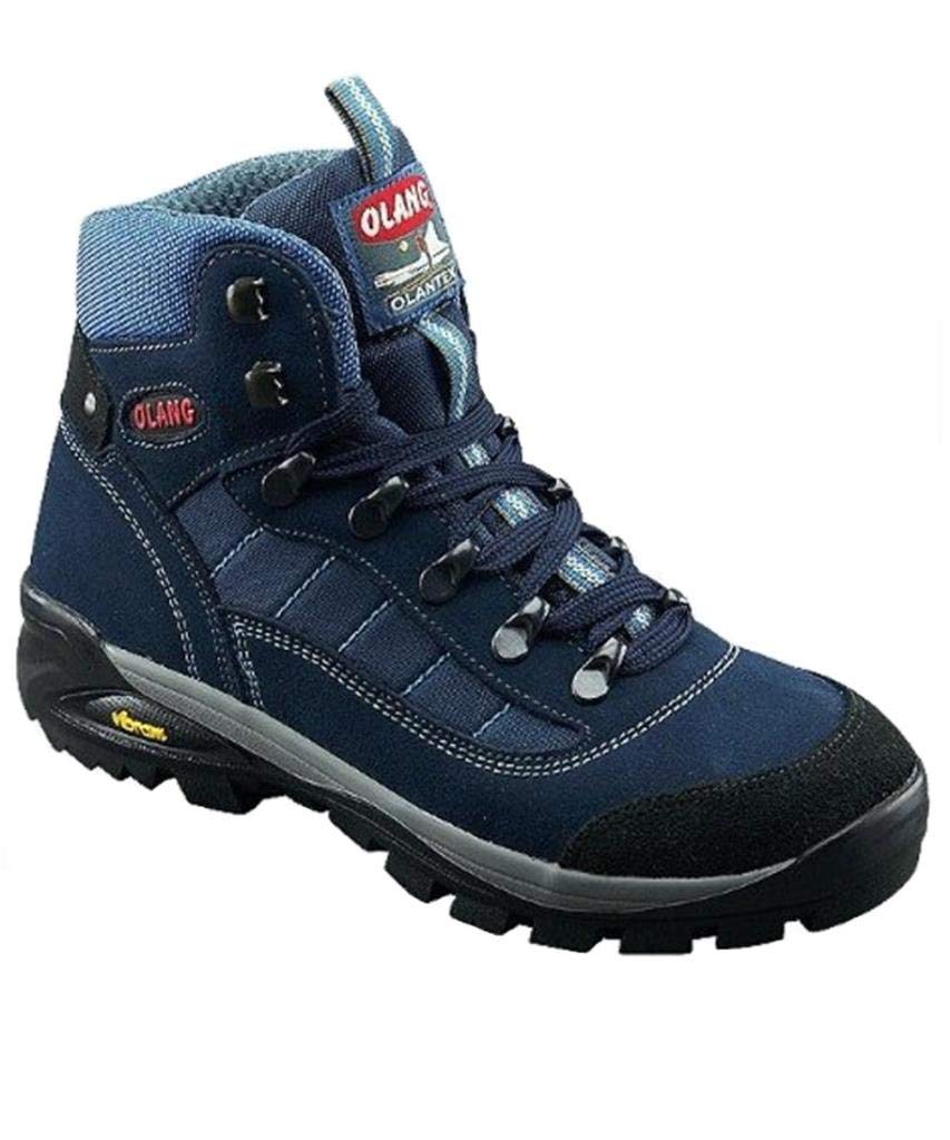 Olang Scarpe Scarponi Trekking Uomo TARVISIO Tex Pelle Originale 82 Blu Original