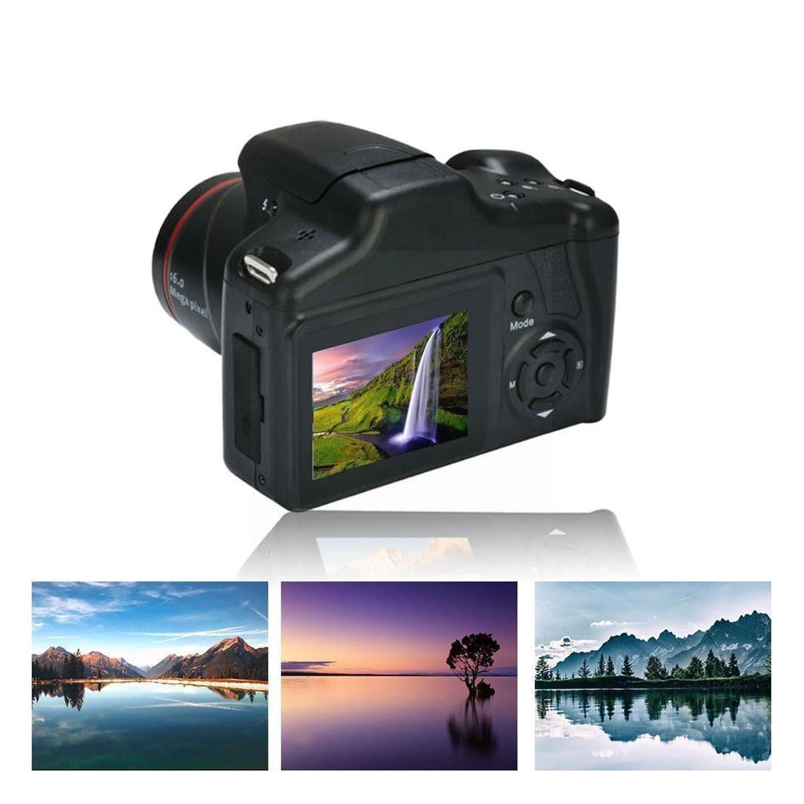 Aparat cyfrowy 1080p Vlogging do aparatu Robi Ostre Płynne
