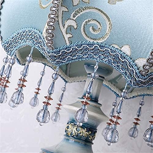 Miniatura 3 de JITEM Lámpara de Mesa Lámpara de mesa de estilo europeo clásico creativo retro lámpara de noche con interruptor de atenuación de tela estilo