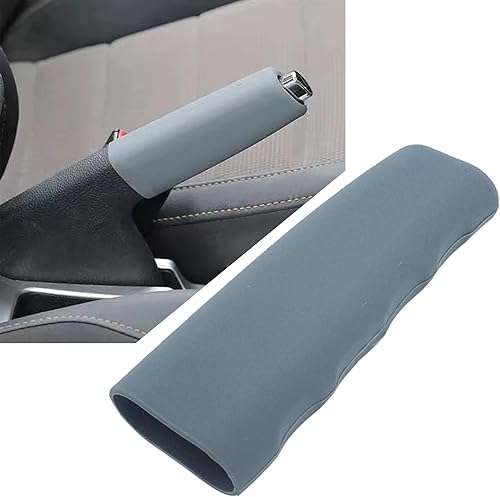 Hawyet 1 funda para freno de mano para automóvil, 4.8 x 1.4 x 1.6 pulgadas, protector de freno de mano en forma de onda, funda decorativa universal