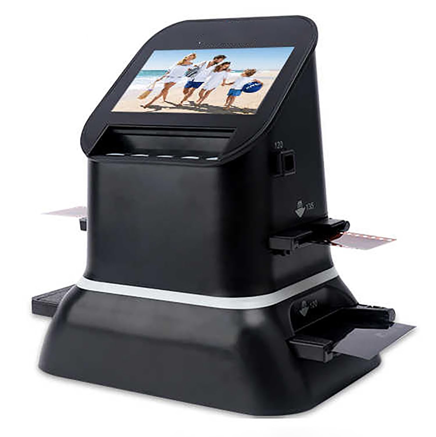 Azcabjie 22MP High Resolution Film Slide Scanner with 4.3 Inch LCD Screen,Convert 35mm 135 120 126 127 Negatives & Slides to JPEG Digitally