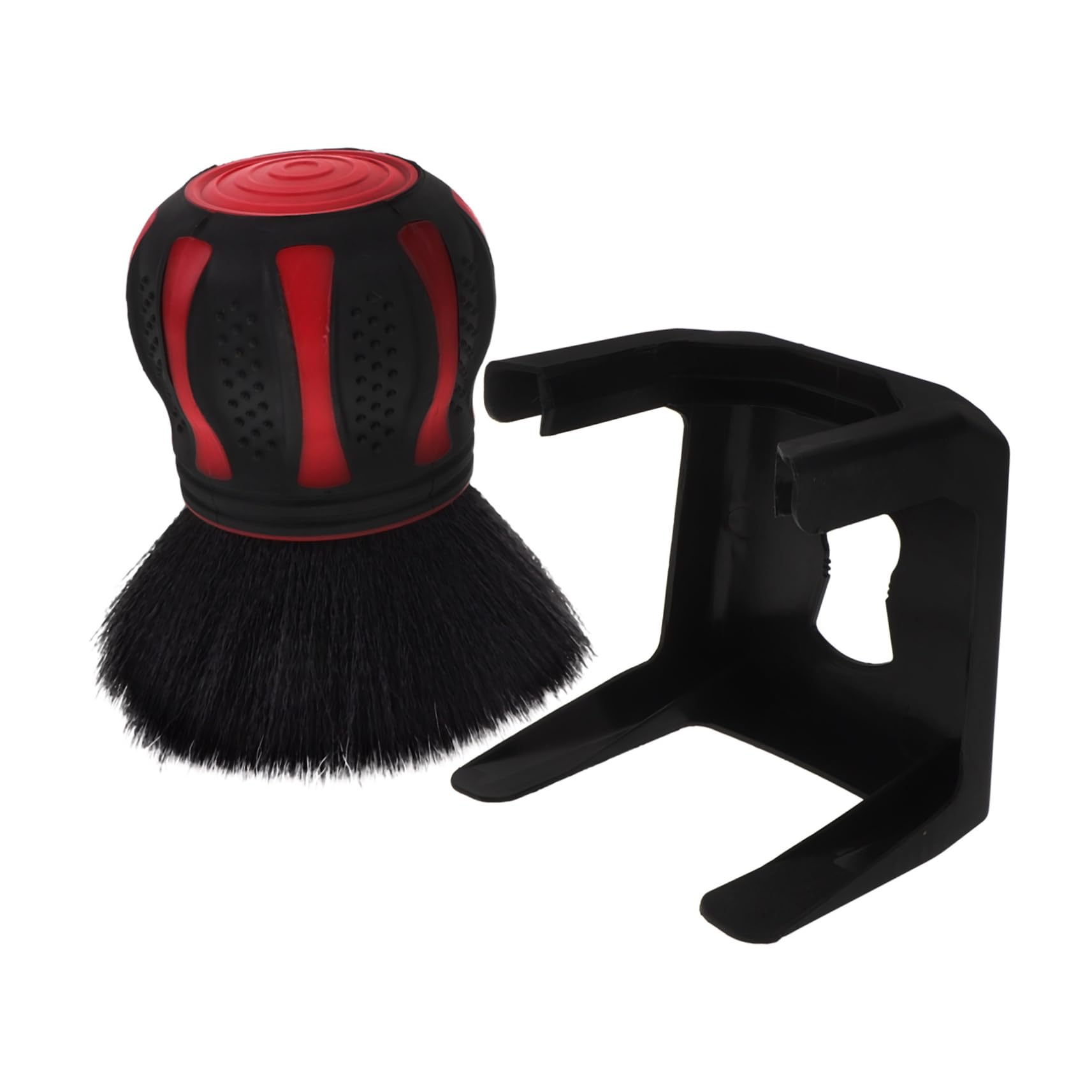 Gatuida 5pezzi Spazzola per Pulizia Interni Auto con Testa e Design Versatile Spazzola per Ventilazione con Supporto Antiscivolo Pulizia Delicata per Detailing Auto