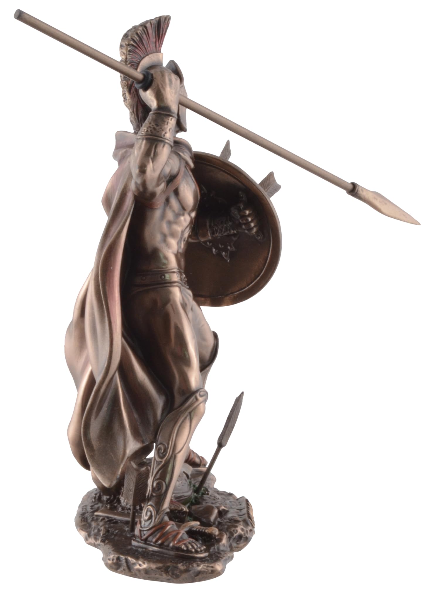 VOGLER Joh. Vogler GmbH Leonidas, König von Sparta, mit Speer und Schild, bronziert