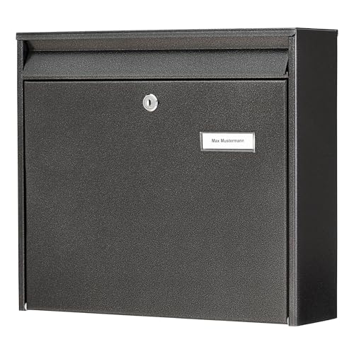 Burg-Wächter Briefkasten, Briefkastenanlagen geeignet, A4 Einwurf-Format, Verzinkter Stahl, Mail 5877 E, Eisen Burg-Wächter Briefkasten, Briefkastenanlagen geeignet, A4 Einwurf-Format, Verzinkter Stahl, Mail 5877 E, Eisen