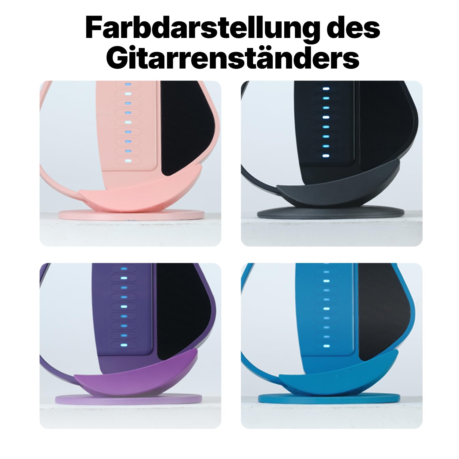 CYBER-G Enya Gitarre Intelligenter Wiederaufladbarer Gitarrenständer(Ohne Ladekabel)