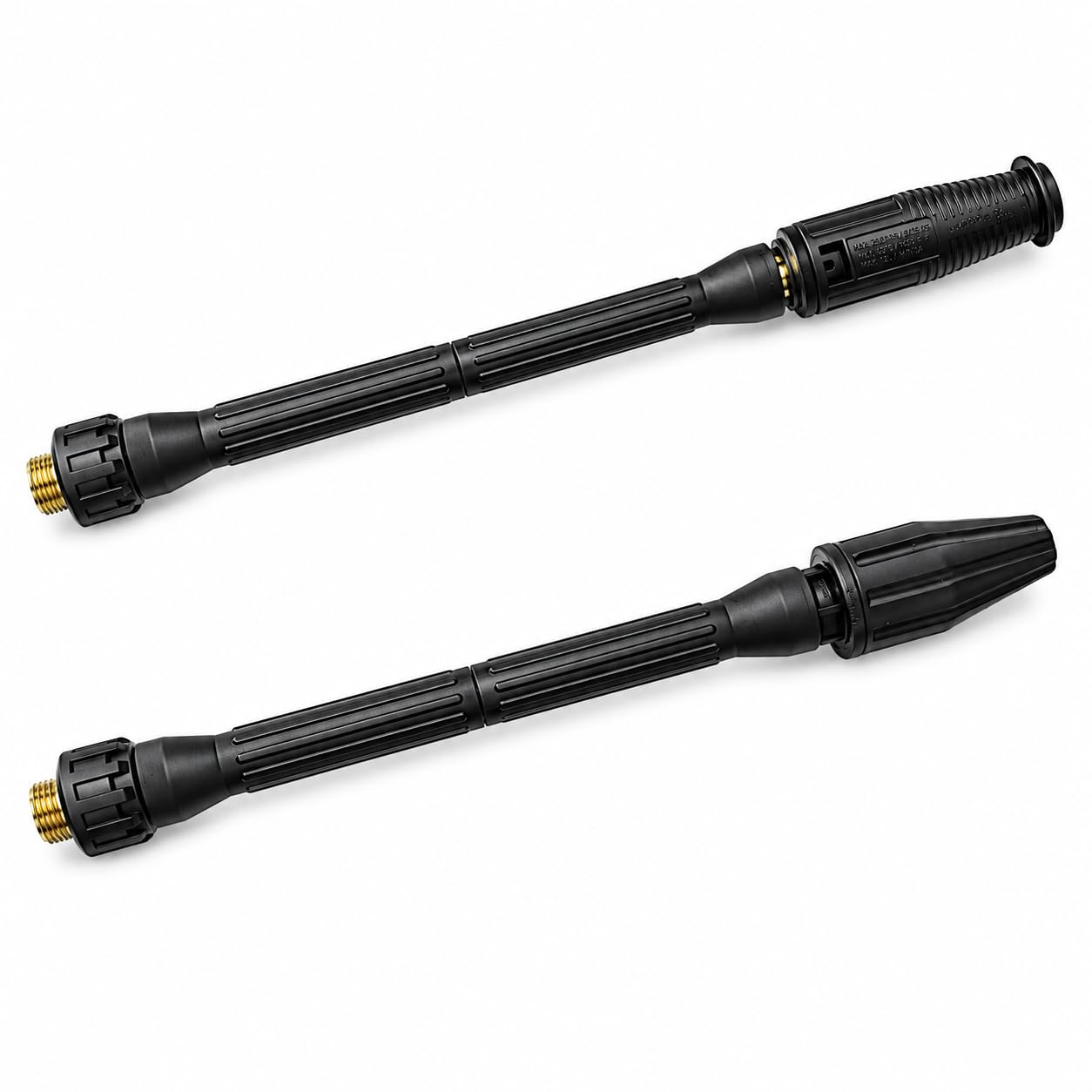 M&M Smartek Pistole ad alta pressione professionale/hobbistica, 2 frese, adatte per idropulitrice Kärcher Kränzle, con tubo ad alta pressione Click da 5 m