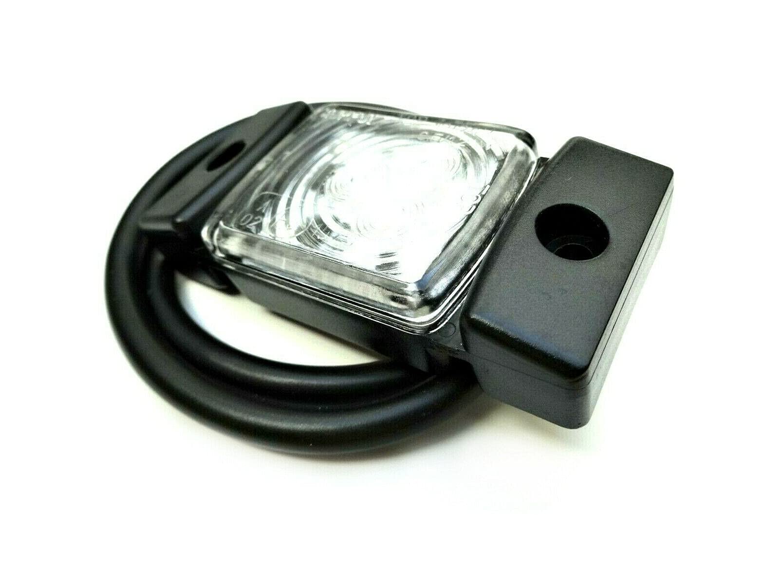 Contourverlichting 2 leds wit 5,5 cm