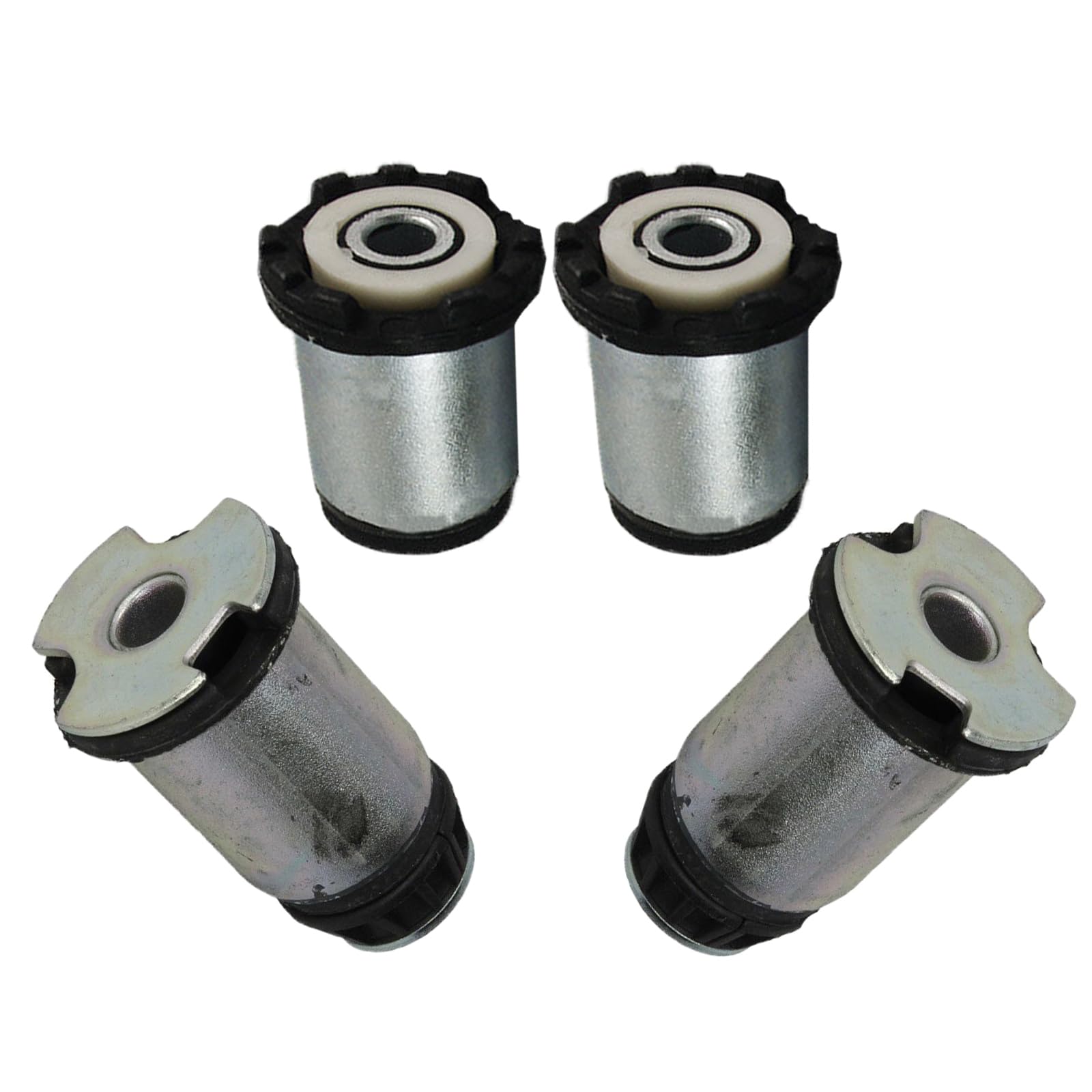 Partsline Kit 4 Silentblocs de berceau avant (2 avant + 2 arrière) compatible avec Espace III, Laguna I équivalent à 7700824709, 7700826216