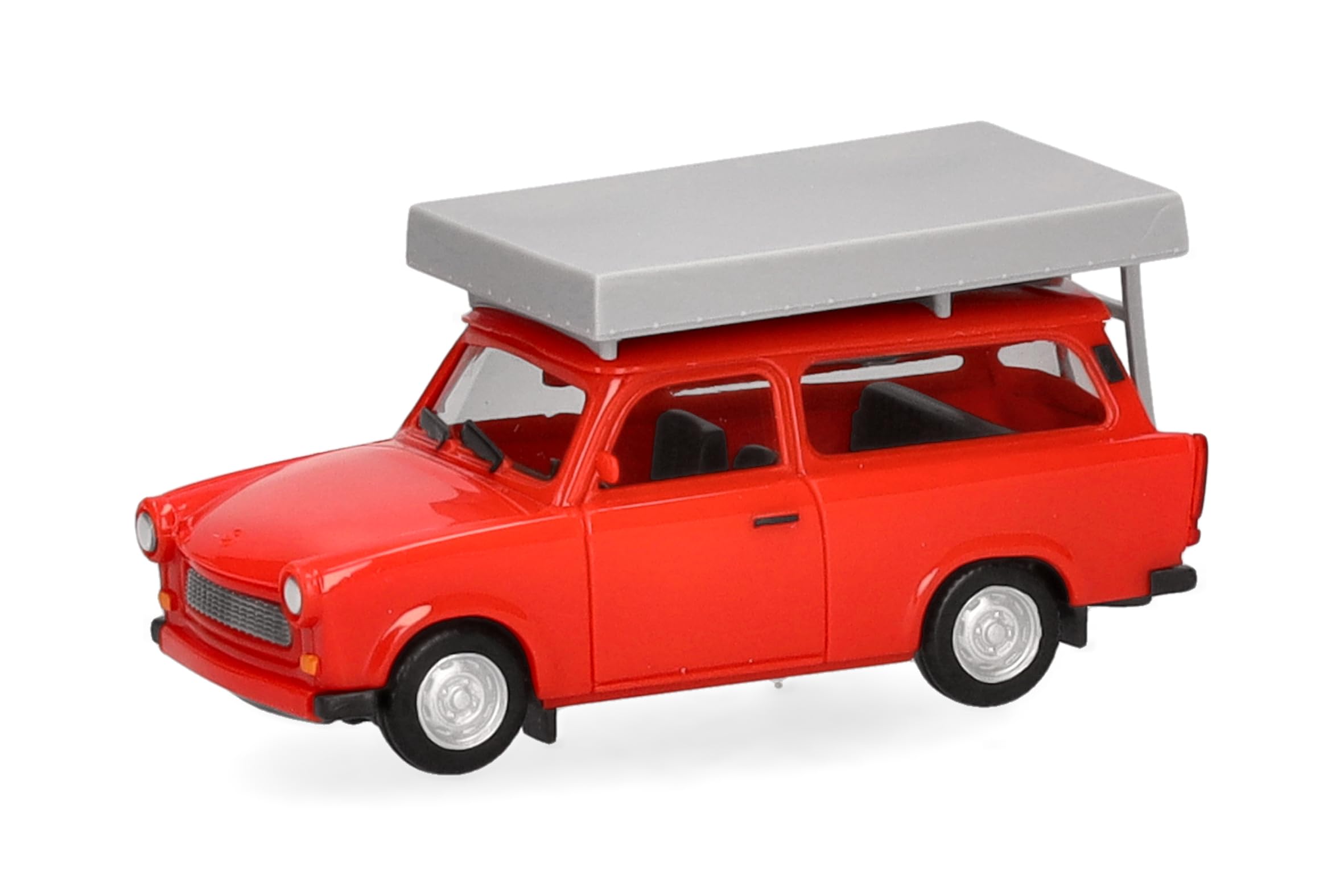 Herpa Trabant 601 Universal Bright Red w/Roof Tent HA024181-004 HO Gauge