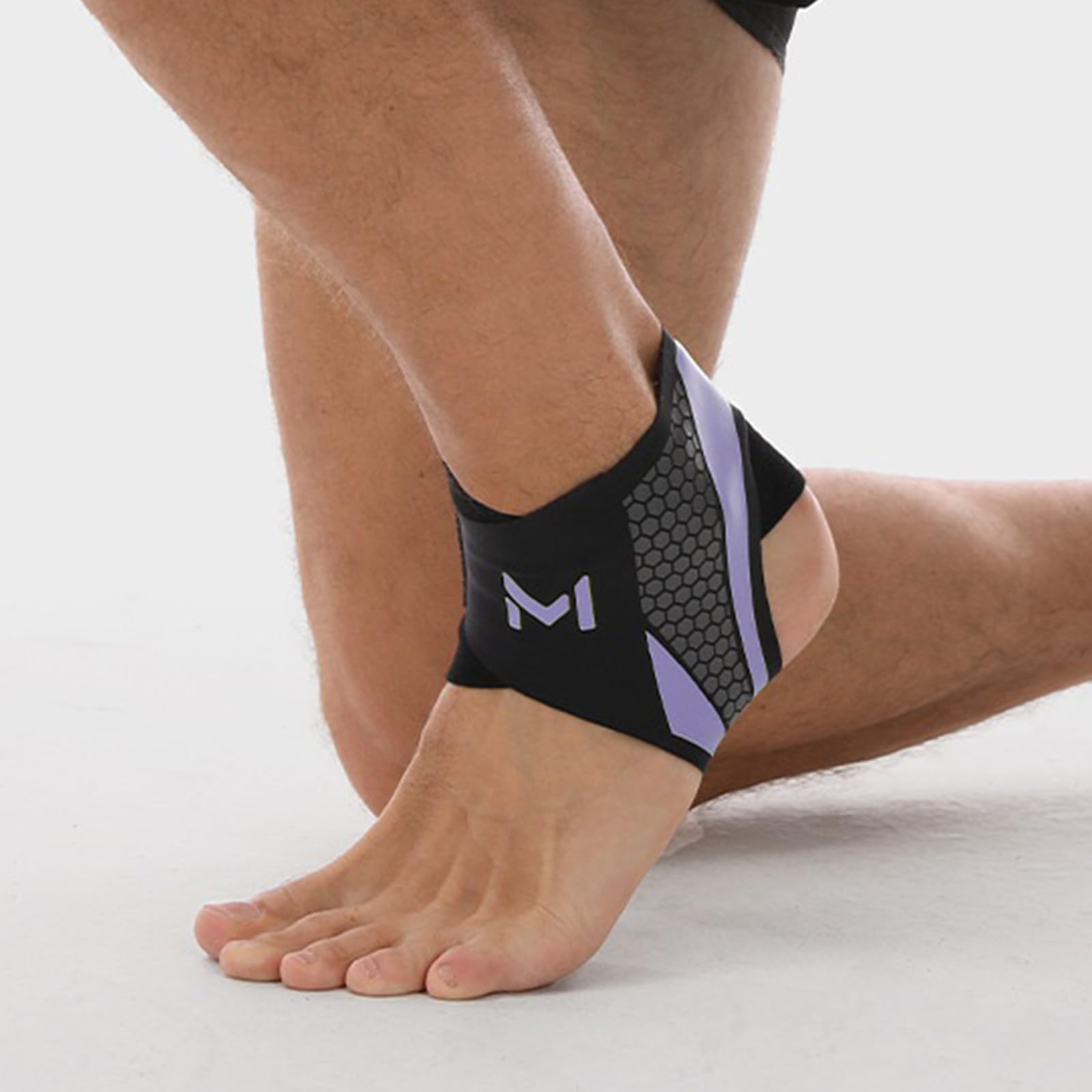Stabilisierende Knöchelbandage für Sportverletzungen, atmungsaktives Nylon-Design, athletische Knöchelbandage