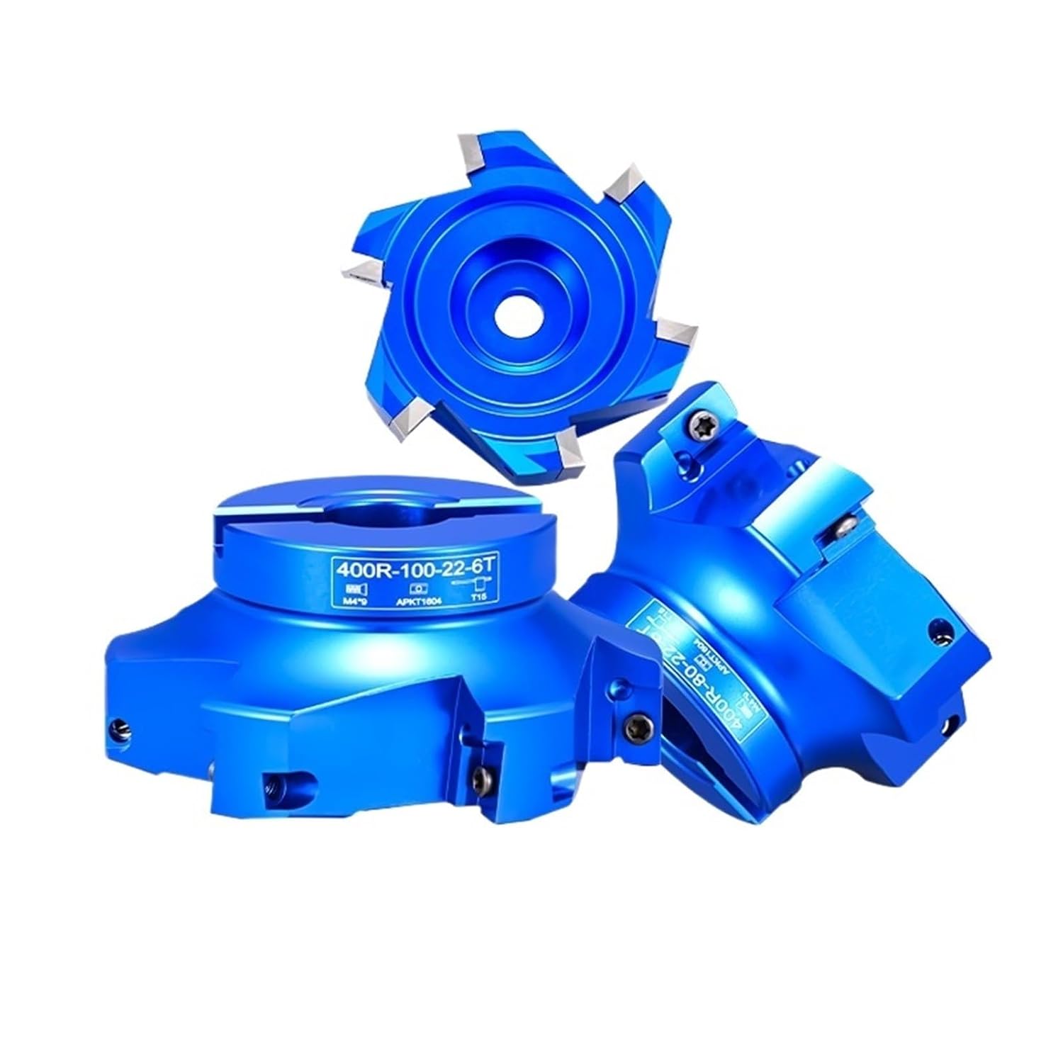 1pcs GDR BAP400R 400R Aluminum Alloy milling Cutter Head Inserted into APKT1604 Matching FMB FMB22 FMB27 Tool Holder Bracket Tool(400R-80-22-6T)