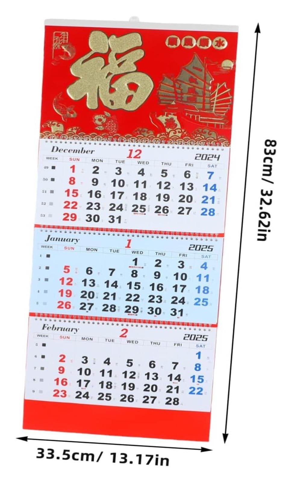 Tischkalender, Tischkalender 2025, Kalender, Neujahrskalender, Monatsplaner, Arbeitsplaner, chinesischer Monatskalender, Chinesisch