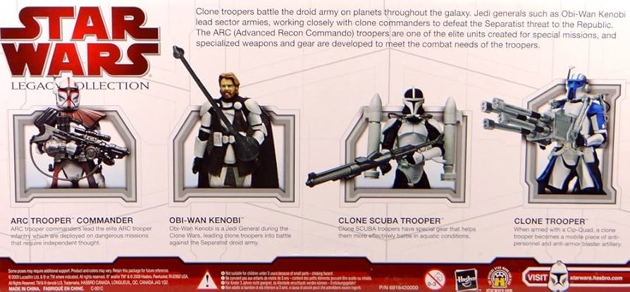 STAR WARS Clone Trooper Commander セット Star Wars Clone Commander Obi-Wan Phase 1 Clone Troopers 11