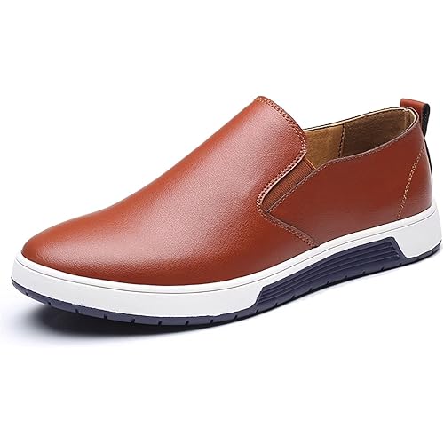 Men's Casual Oxford Shoes Lace-up Dress Shoes Comfortable Fashion Sneakers