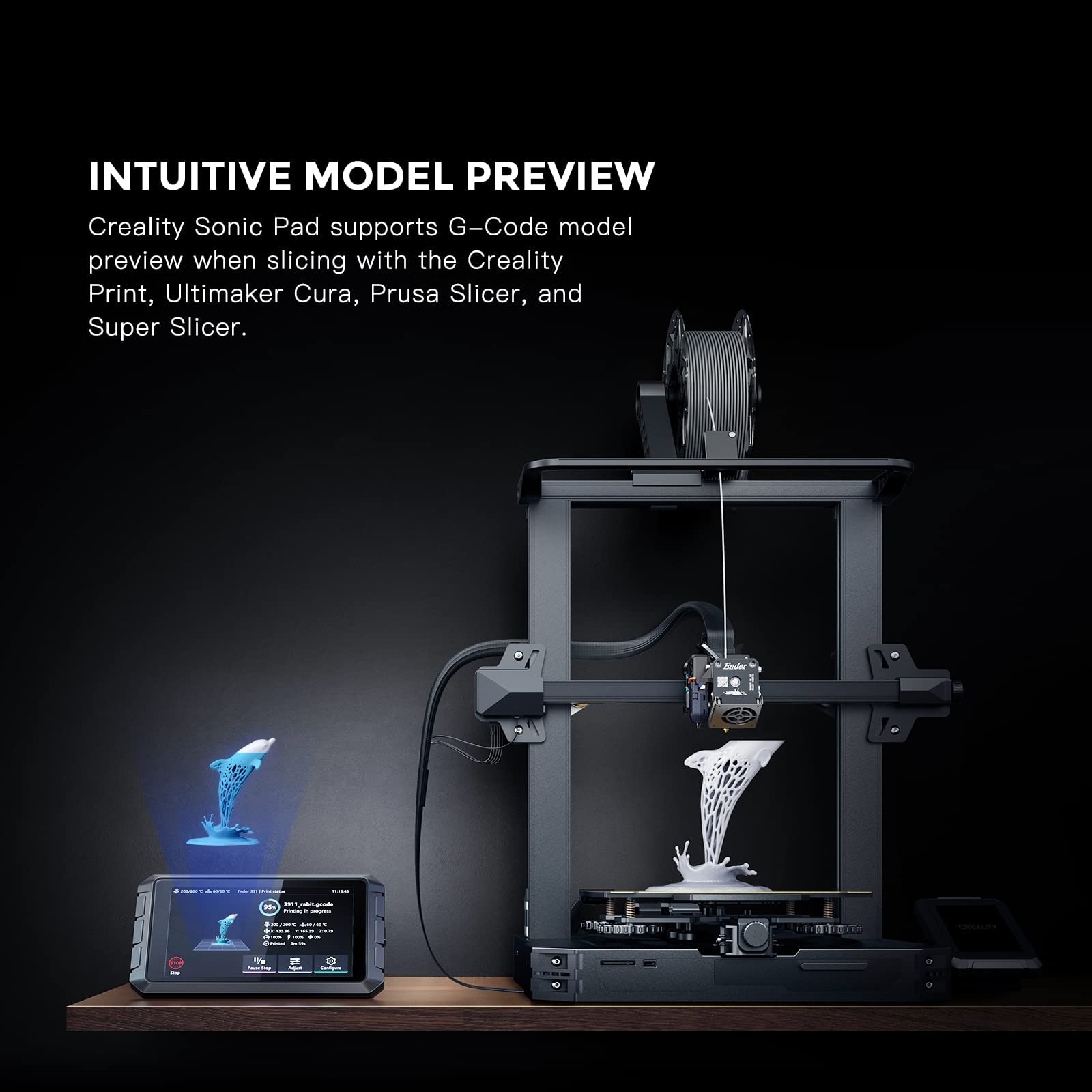 3Dプリンター Creality Ender3 S1 klipper 導入済