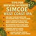 Label Peelers Simcoe West Coast IPA Beer Kit