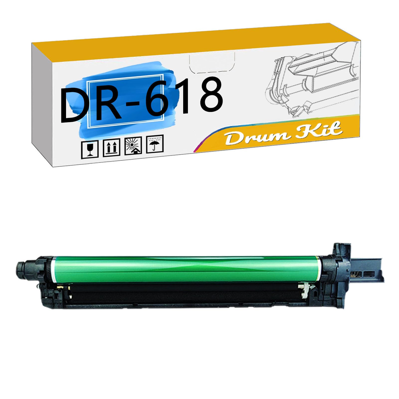 DR-618 DR618 Imaging Drum Kit, compatibile per Konica Minolta Bizhub C450i C550i C650i Stampanti 【Volume di stampa elevata con chip】 Magenta*1
