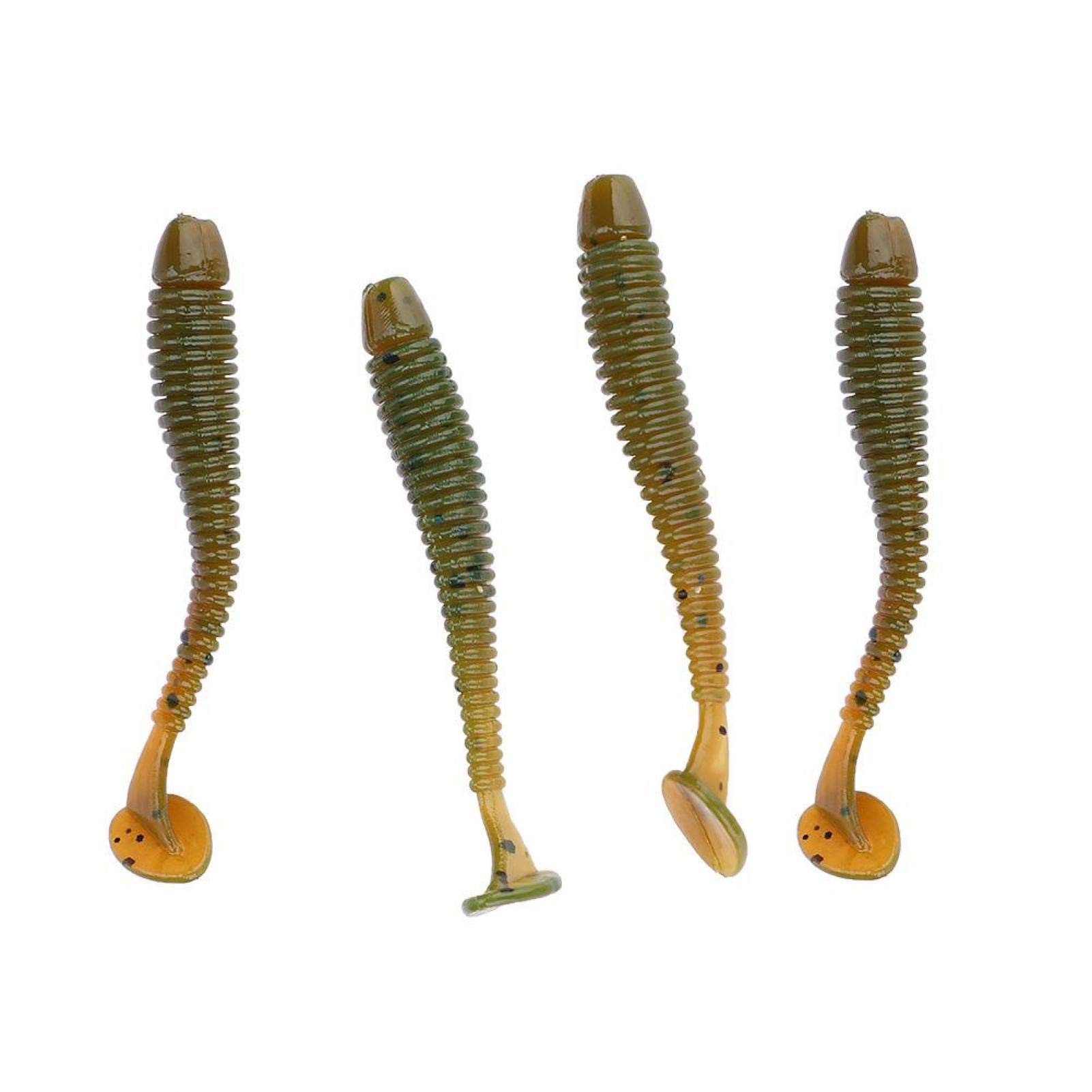 Junlucki Fishing Soft Lures Fishing Lures Lightweight Convenient for Fish(black)