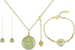 Exquisite Jade Necklace: A Symphony of Natural Beauty