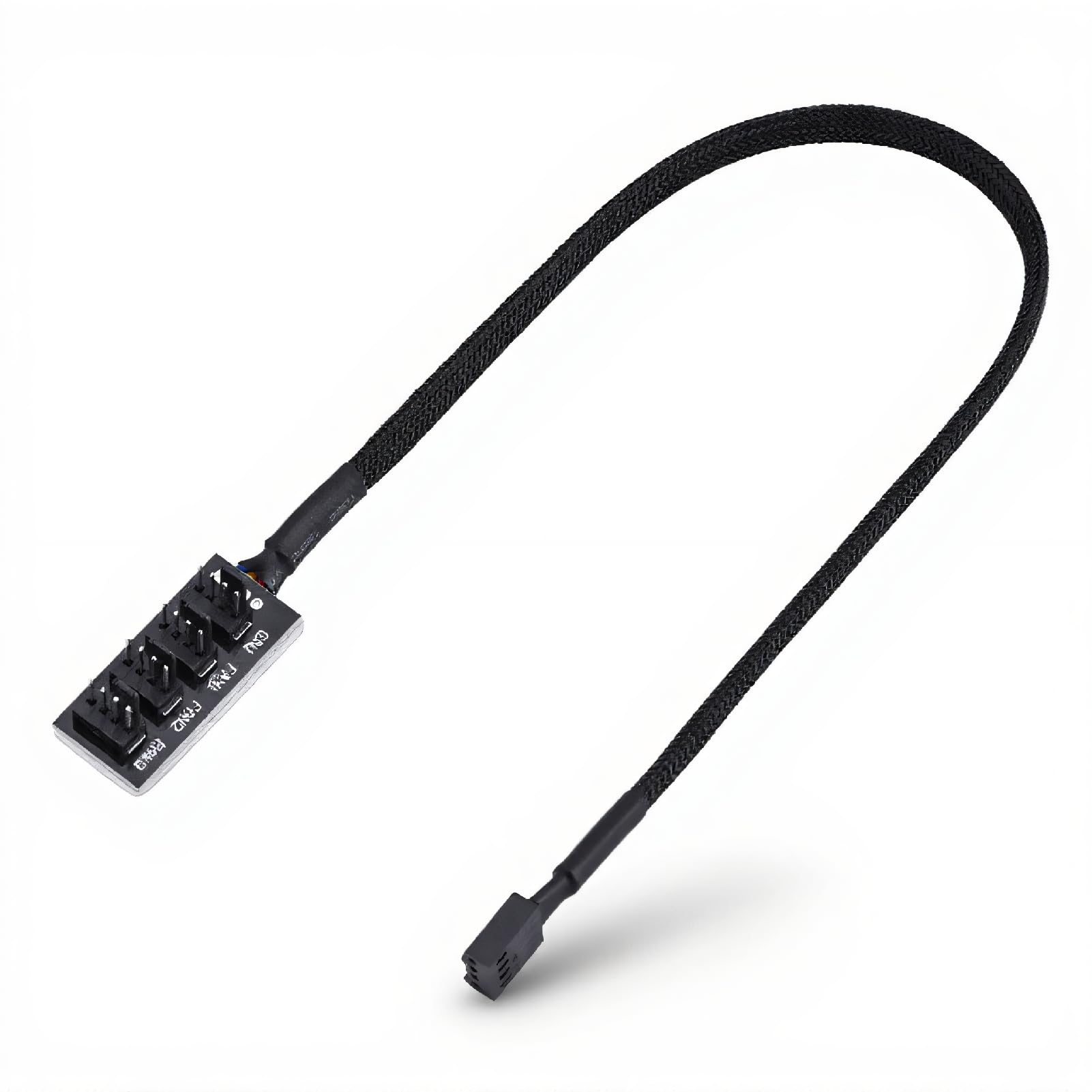 Hub ventola CPU del computer a 4 pin, raffreddamento della CPU del PC 4 pin/3