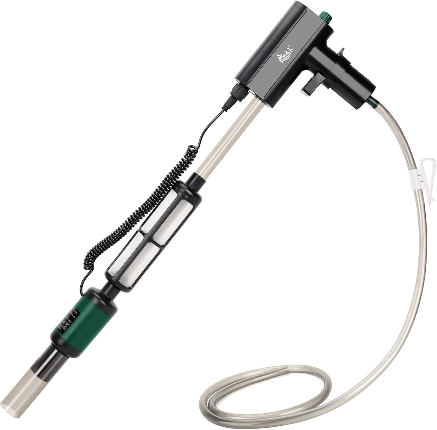 AQQA Aquarium Rechargeable Gravel Cleaner,Energy Saving Fish Tank