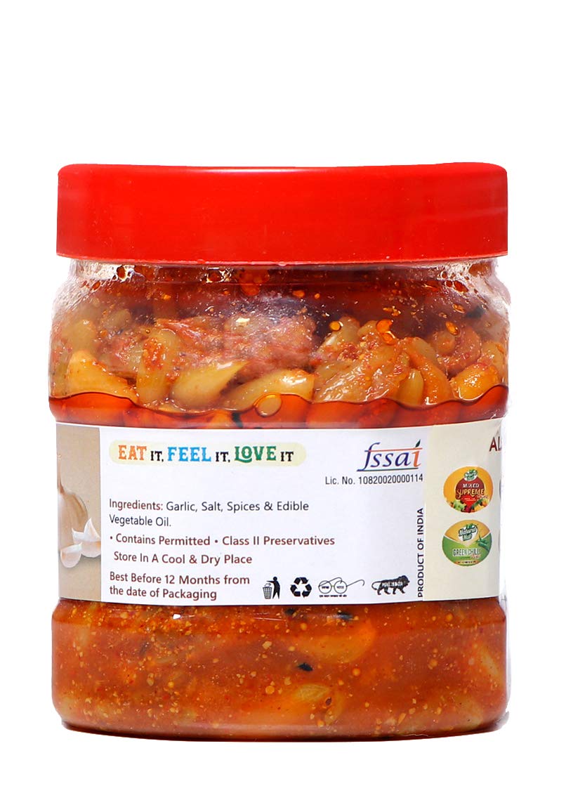 Natural Hub Homemade Garlic Pickle,(Garlic, 500 gm) - Image 2 thumbnail
