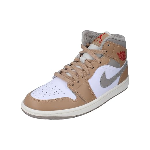 Nike Air Jordan 1 Pre School Shoes Black/Fire Red-White DQ8424 060 - Size 3y