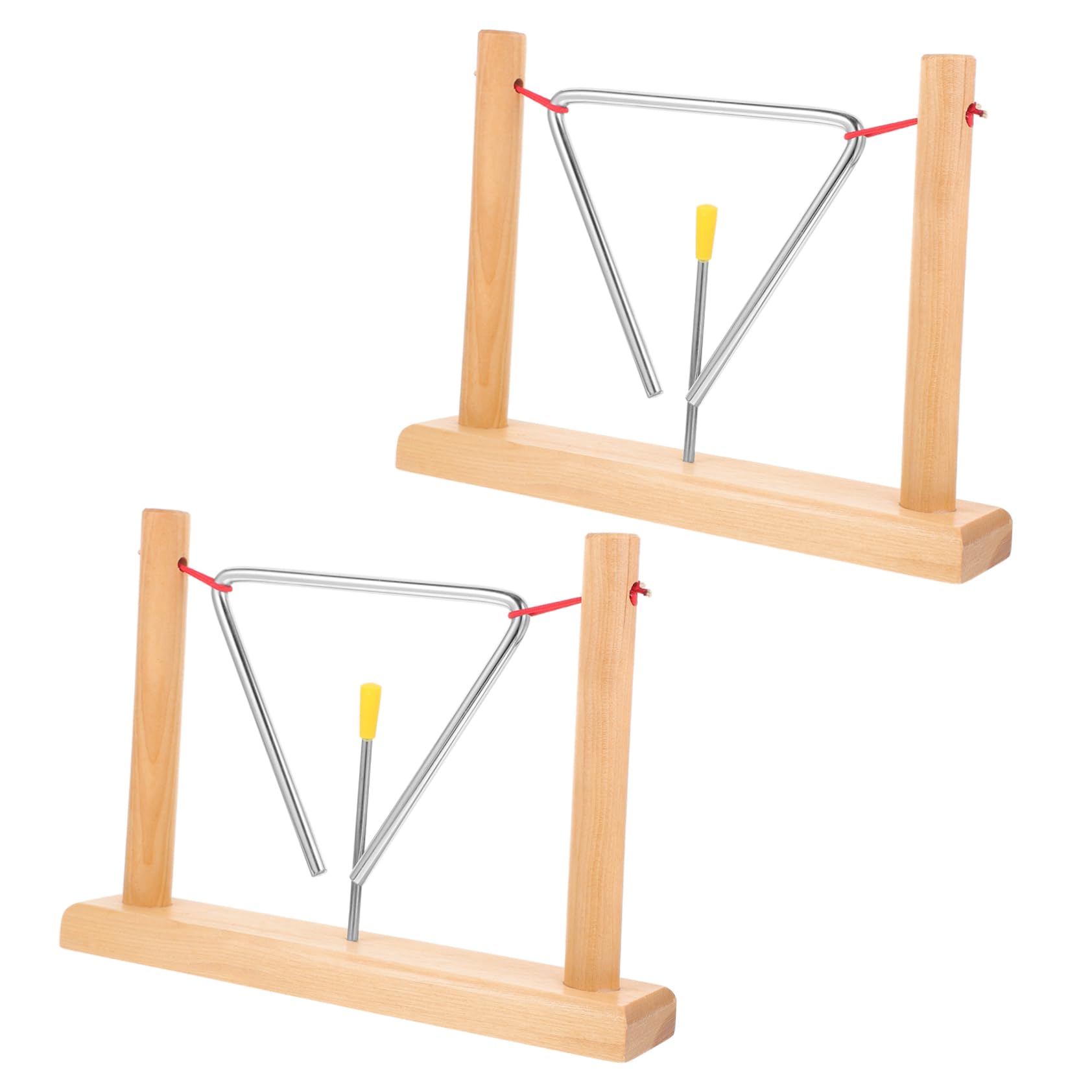 2sets Triangolo Con Striker e Strumento Percussione Per Facile Usare Sviluppare