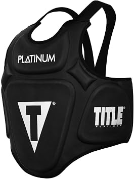 TITLE Boxing Platinum Prolific Body Protector - Black Boxing Body Pad