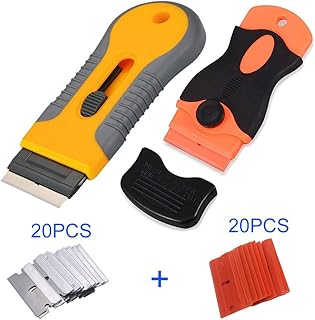 Knives Wekoil Razor Blade Scraper Tool High Visibility Blue Color
