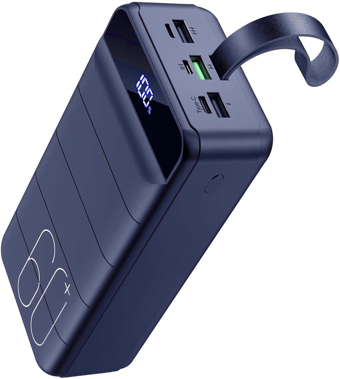 Portable Charger 60000mAh Power Bank - 22.5W Fast Charging External Battery Pack, LED Display USB C Portable Cell Phone Charger for iPhone, Samsung Galaxy, Android, Camping, Travel