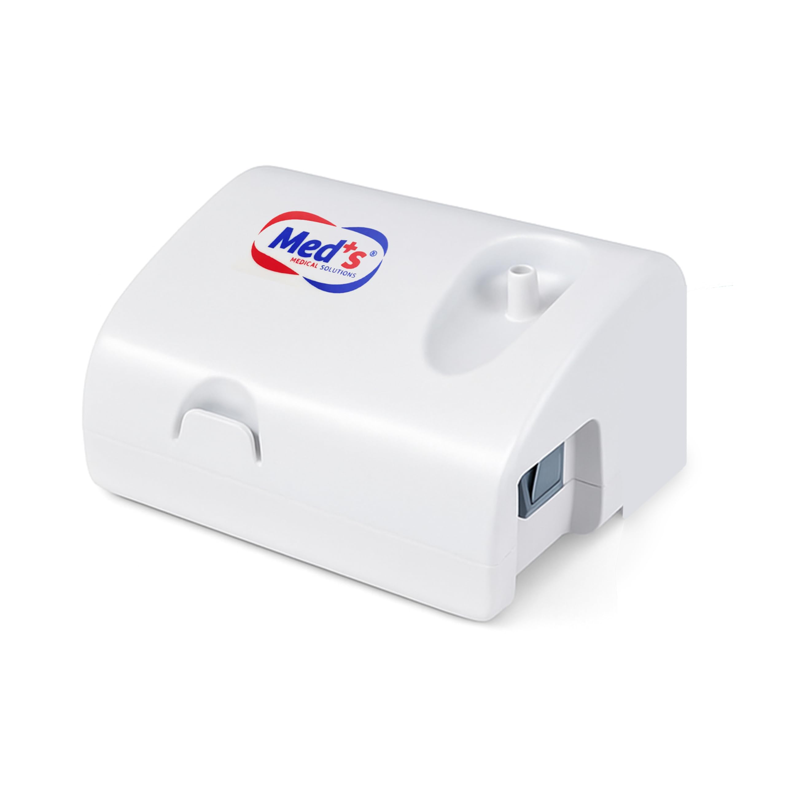 NEOSOL POCKET Aerosol portatile con mini compressore e ampolla a due velocità, maschera Adulto e Pediatrica
