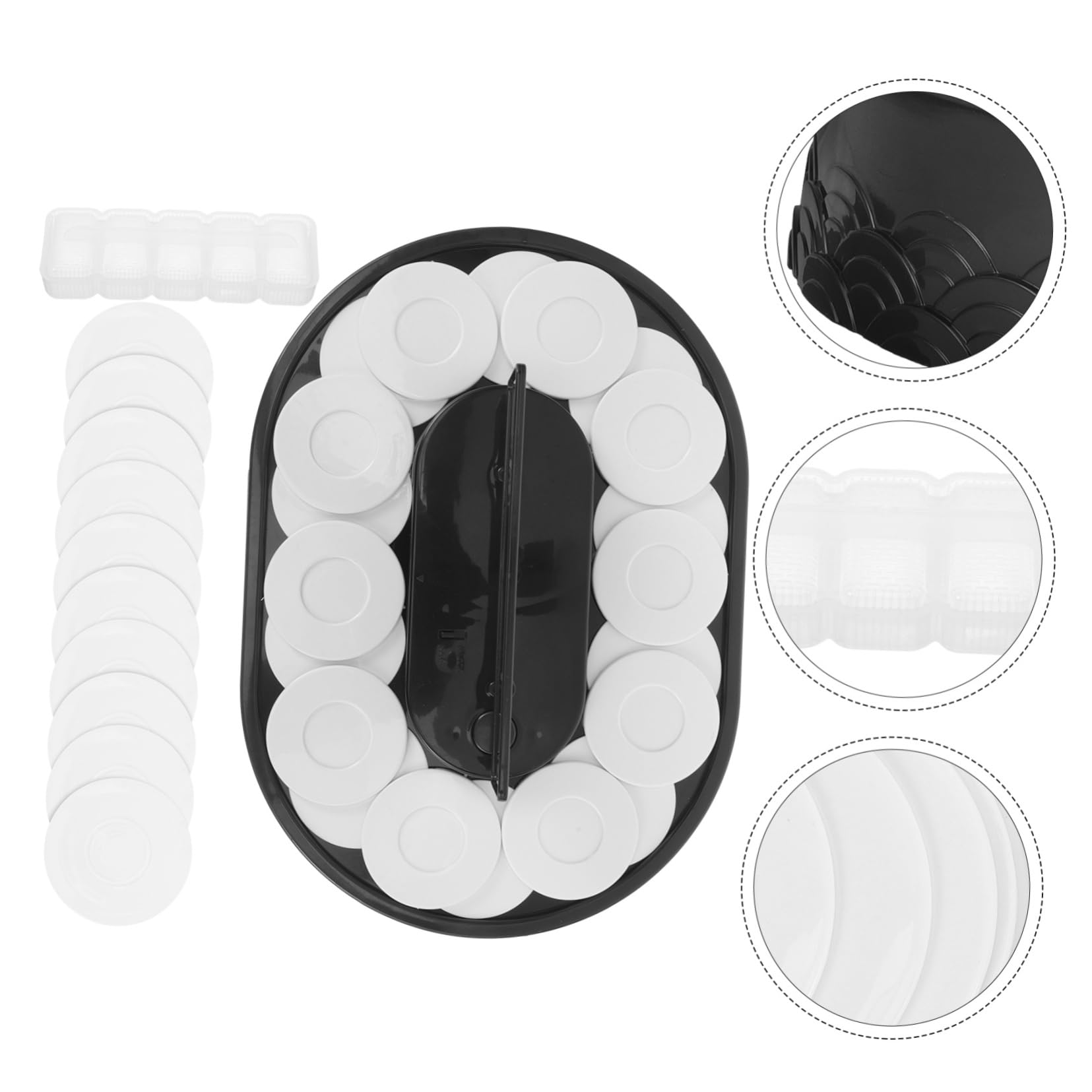 Alipis Espositore Rotante Automatico per Dessert, Plastico
