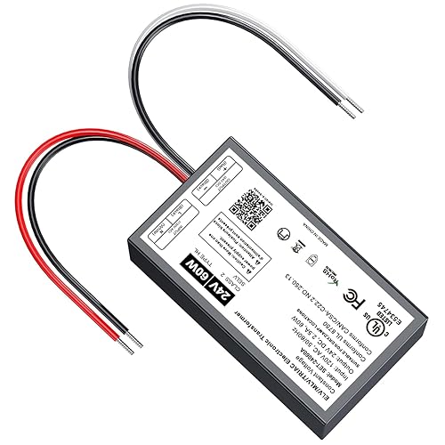 Miniatura 17 de Controlador LED regulable de 12 V, transformador LED Triac ELV/MLV de 60 W compatible con interruptores Lutron y Leviton, fuente de alimentación LED