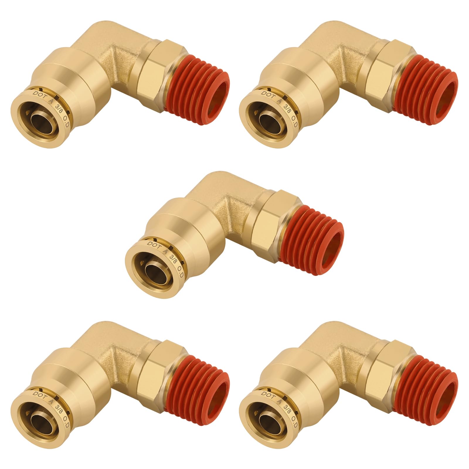 Boeray brass fittings 5 pack