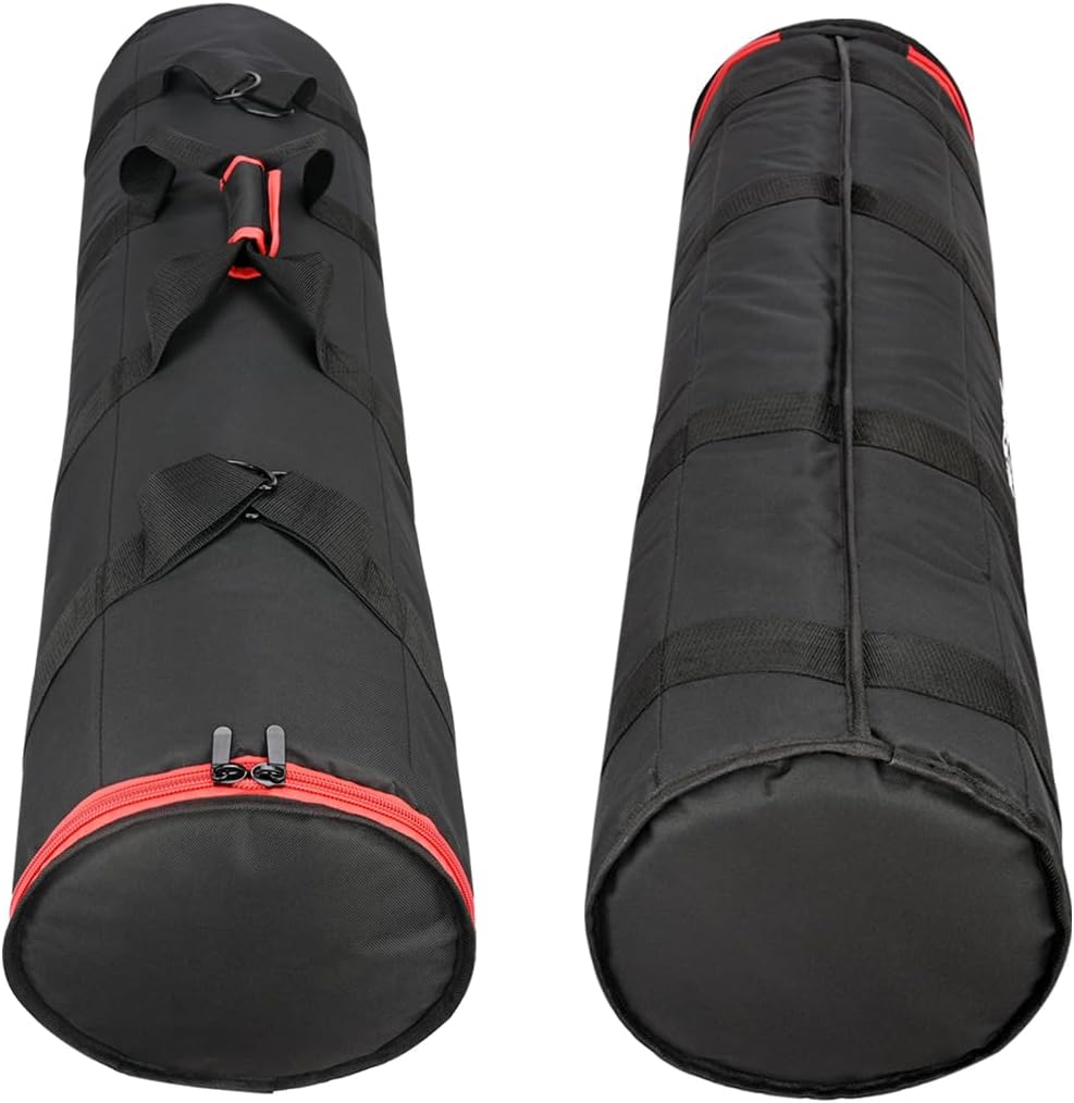 MagicLine Tripod Case, 31.5x7 in Heavy Duty Tripod Bag with Shoulder Strap and Handle, All Padded Carrying Case with 4 Inner Compartments for Speaker Stand, Monopod,Light Stands
