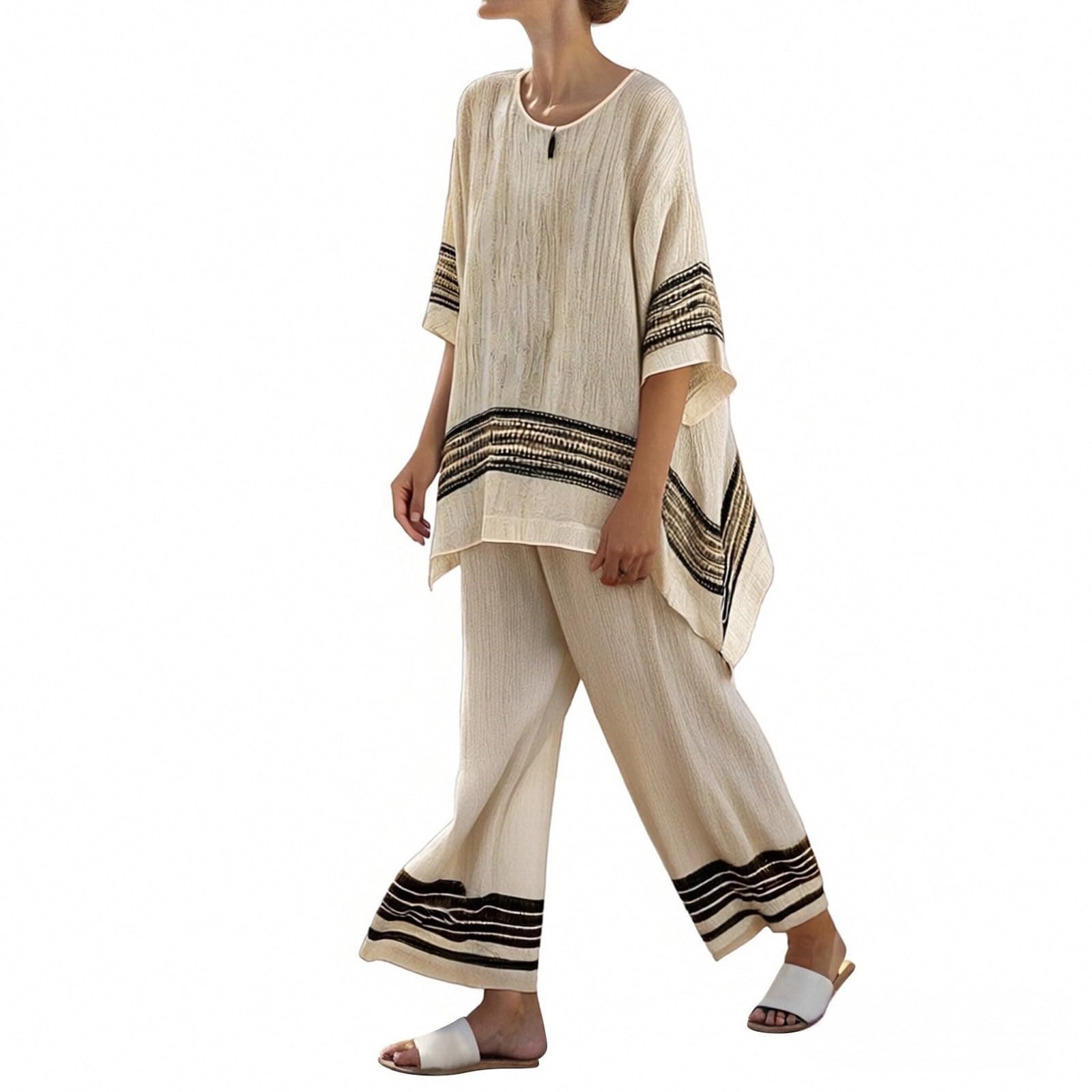 Conjunto Deportivo de 2 Piezas para Mujer Casual y Pantalones Chndalropa Verano mujerSencillo y Elegante