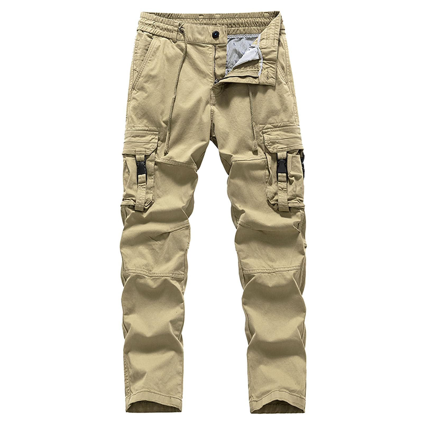 Thermohose Wandern Herren Einfarbig Sweatshirt Freizeithose Kordelzug Kordelzug Hose Arbeitshose Männer