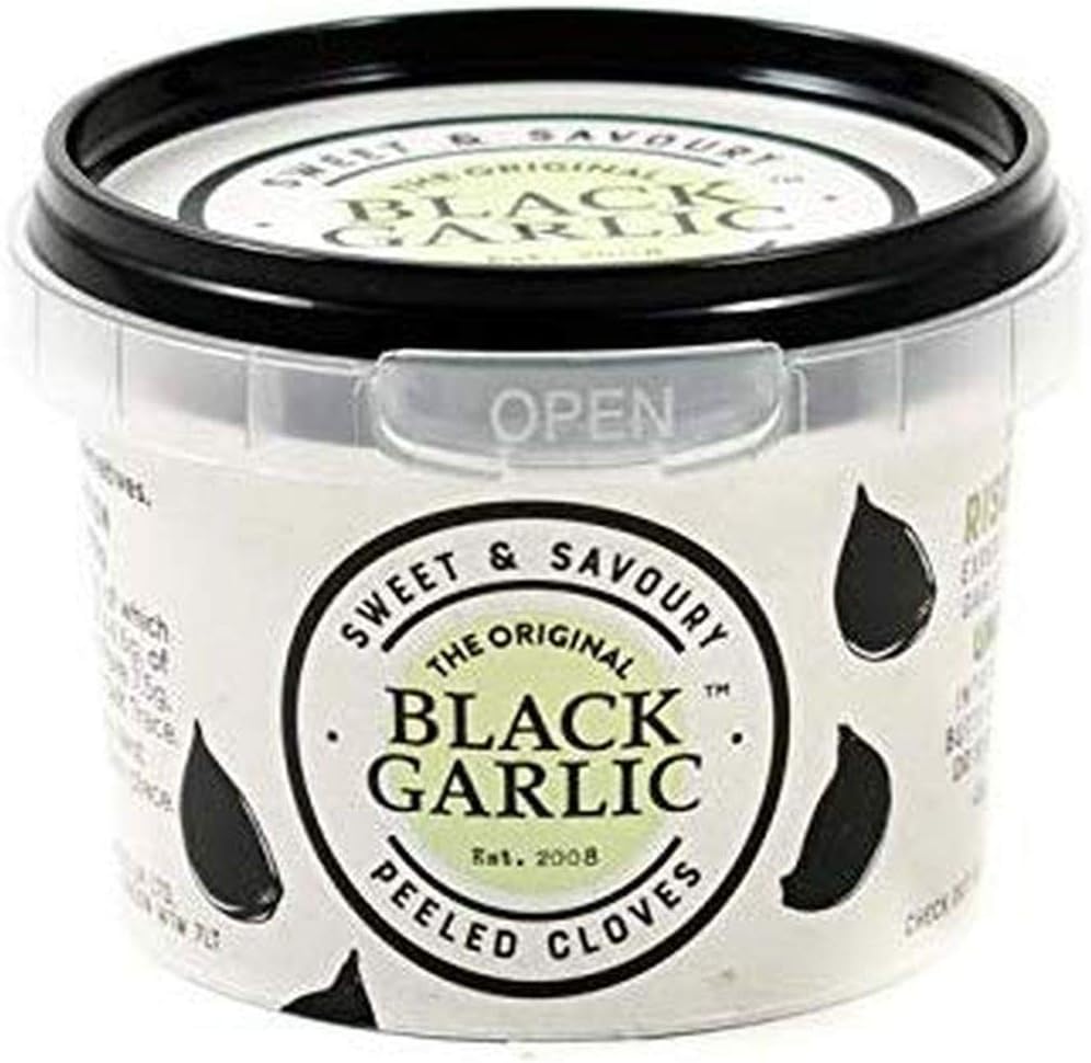 The Original BlackGarlic Sweet & Savoury Peeled Cloves 50g (Pack of 10)