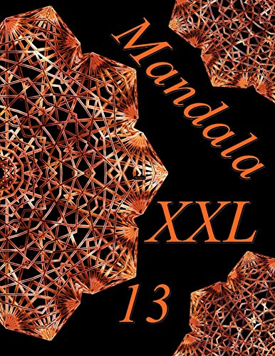 Mandala XXL 13: libro para colorear para adultos (Spanish Edition)