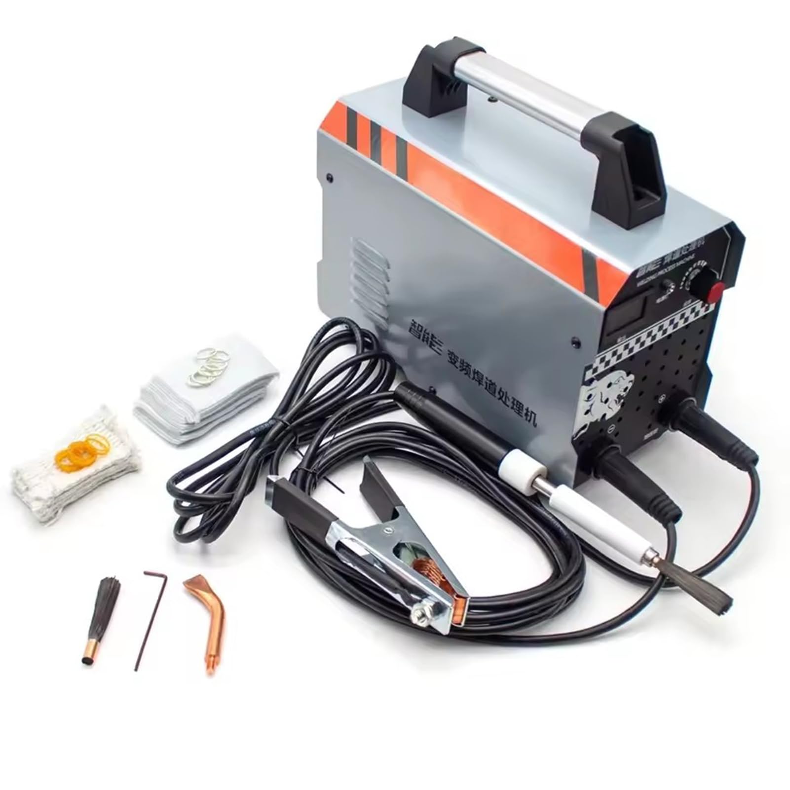 Processore for cordone di saldatura in acciaio inossidabile da 1000 W, macchina for la pulizia delle saldature a spazzola in acciaio inossidabile, macchina for la pulizia dell'elettrolisi