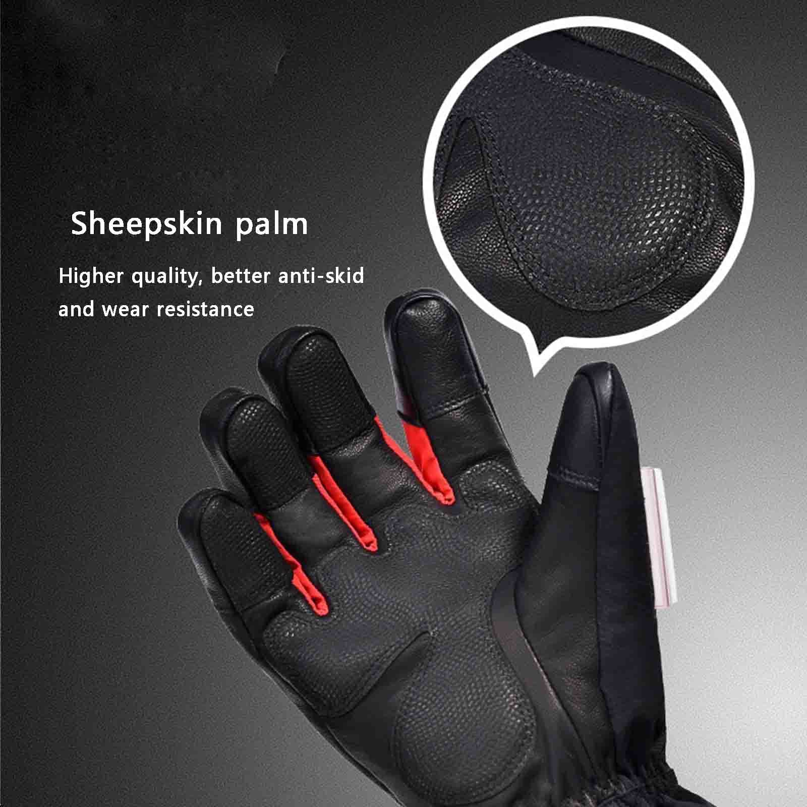 Revestimientos de Guantes térmicos para Hombres y Mujeres, batería eléctrica Recargable, calefacción, Montar, esquí, Snowboard, Senderismo, Ciclismo, Caza, Guantes Finos, calentado