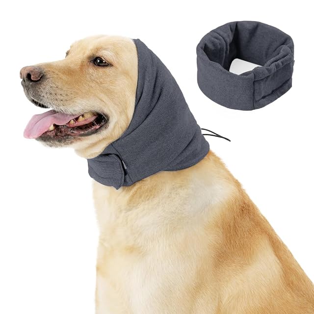 Orejeras para perros, protección auditiva transpirable para perros