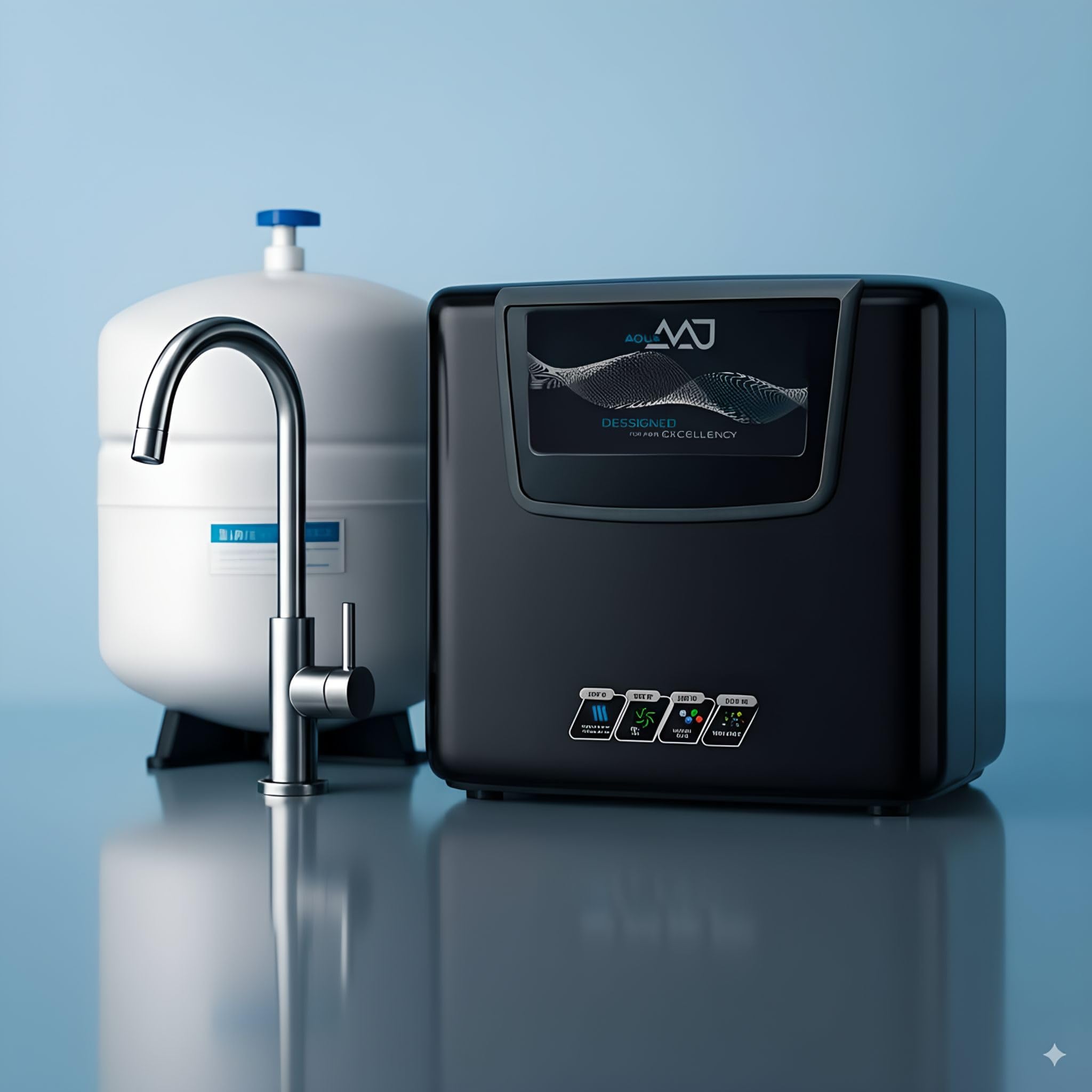 FILTRONIX® AQUA AAJ UTC Under Sink RO System (White)| RO+UV+UF+Sediment+Carbon |12L Storage Tank Storage Tank | Faucet & All Accessories| DIY Filter Change | Unbreakable Body | Under Counter RO System-image-43