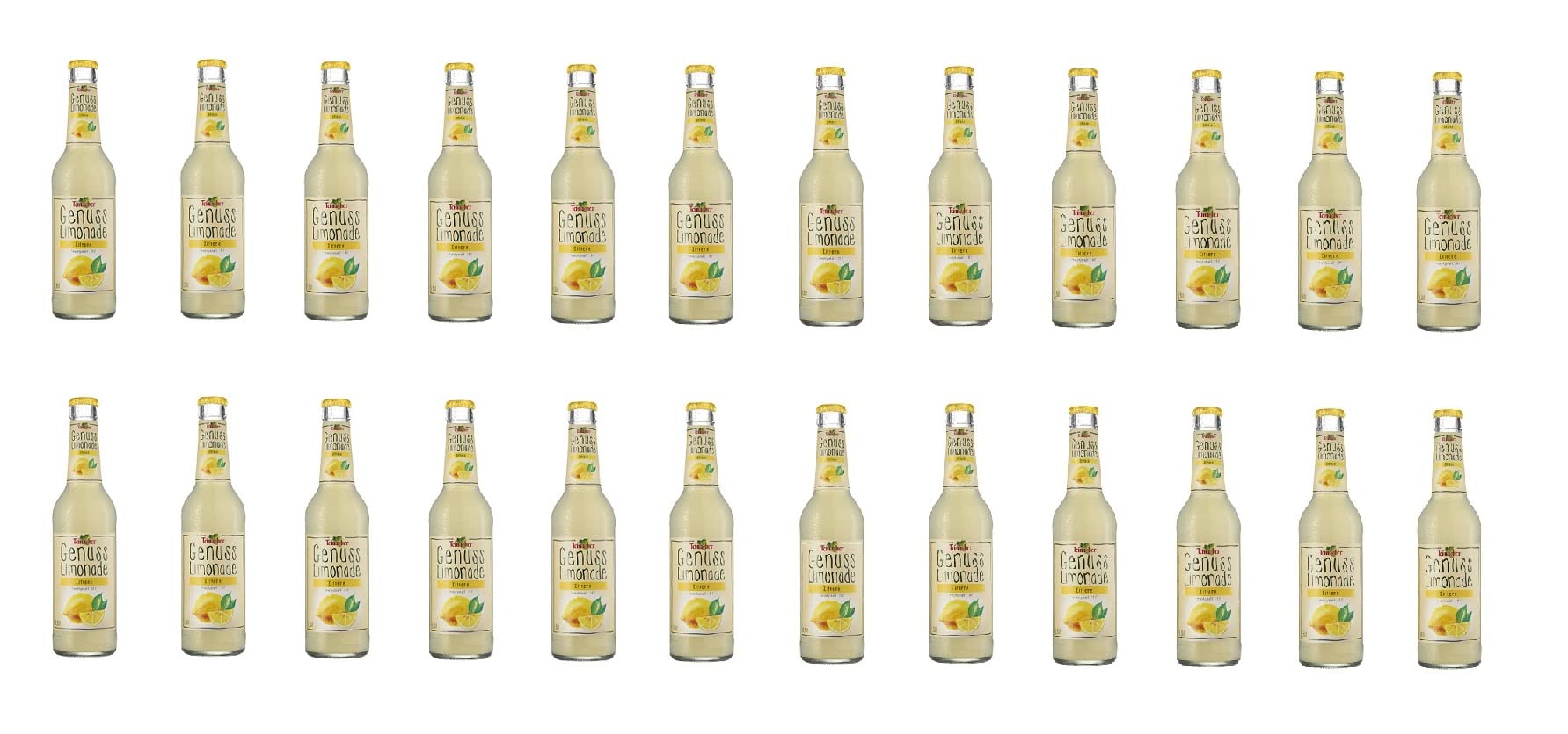 Teinacher Genuss-Limonade Zitrone 24 x 0,33 Liter inkl 1,92€ MEHRWEG Pfand