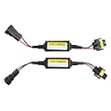 JKAPCYJFHF 2X LED H11 Headlight Canbus Error Anti-Flicker Resistor Canceller-Decoder