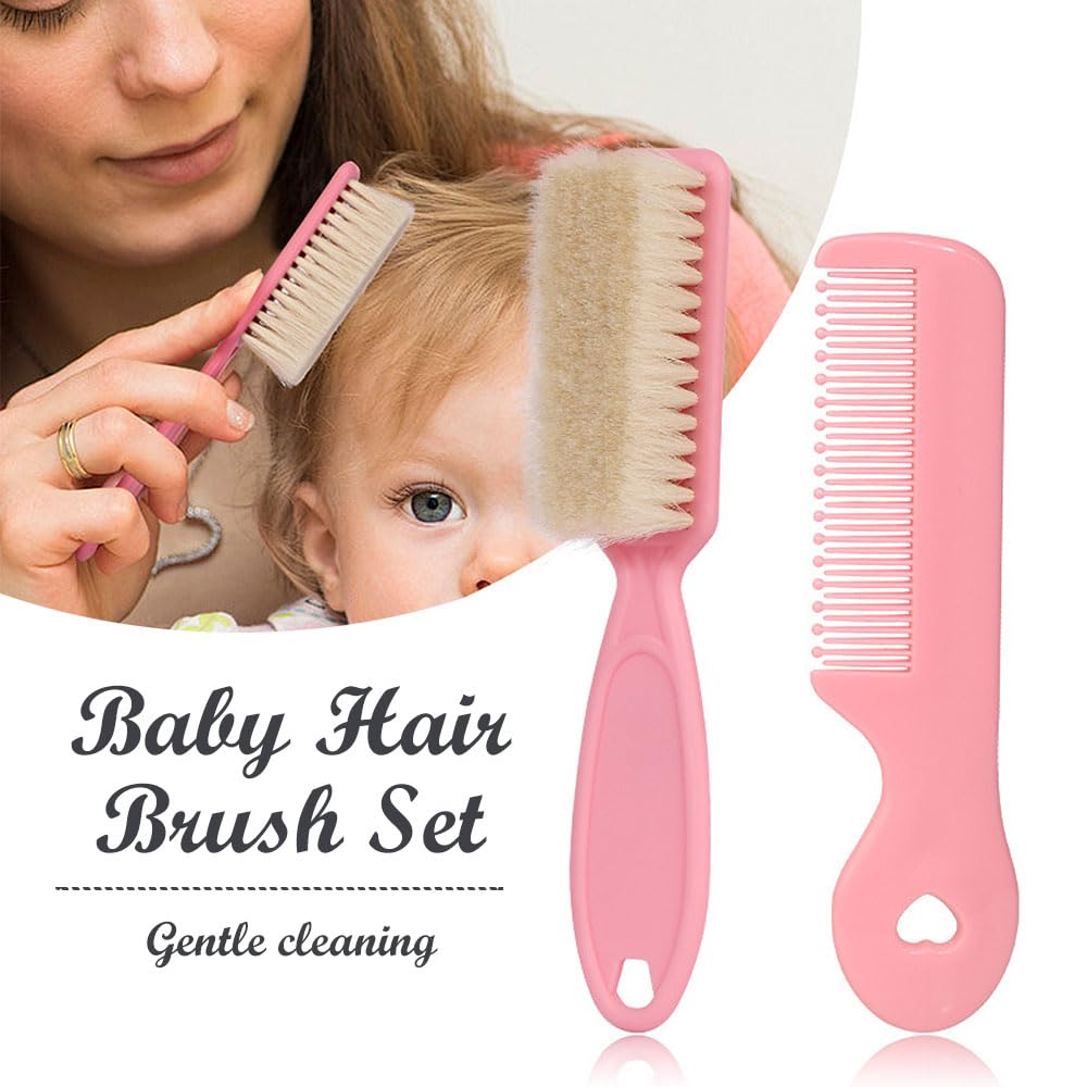 Bmeigo Baby Hair Brush and Comb Set - Image 2