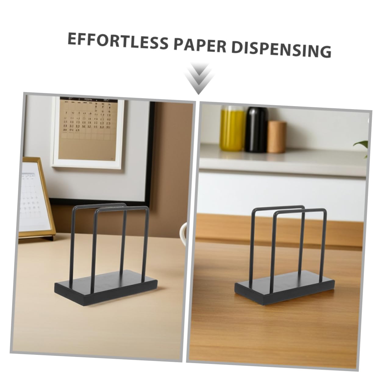 COLLBATH 2piezas Dispensador De Servilletas De Hierro Rústico Porta Toallas Para Sala De Baño y Compacto