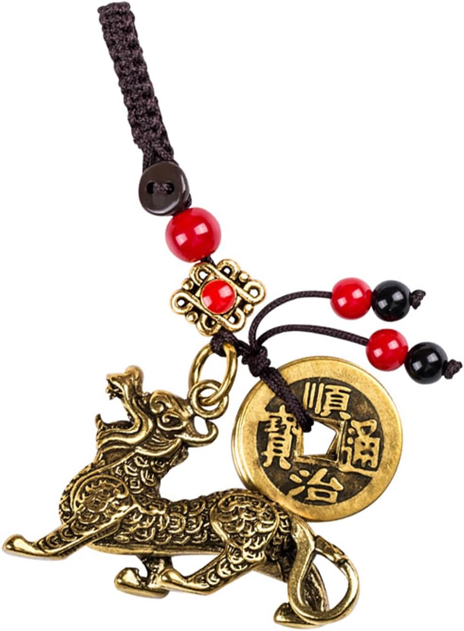 Lucky Qi Lin Keychain